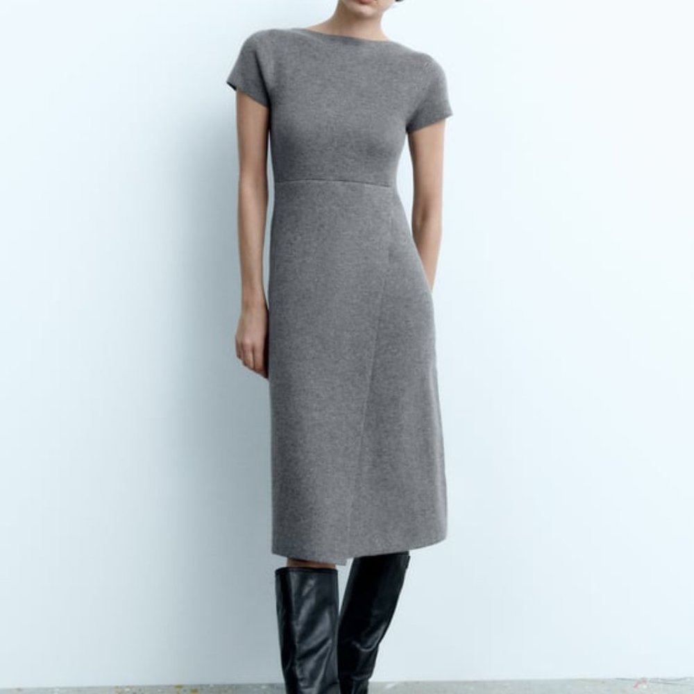 NEW ZARA knit dress size M
